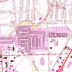 United States Geological Survey Mount Clemens West, MI (1968, 24000-Scale) digital map