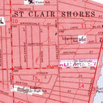United States Geological Survey Mount Clemens West, MI (1968, 24000-Scale) digital map