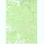 United States Geological Survey Mount Coeur D'Alene, ID (1981, 24000-Scale) digital map