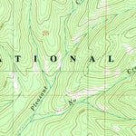 United States Geological Survey Mount Coeur D'Alene, ID (1981, 24000-Scale) digital map
