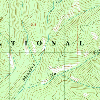 United States Geological Survey Mount Coeur D'Alene, ID (1981, 24000-Scale) digital map
