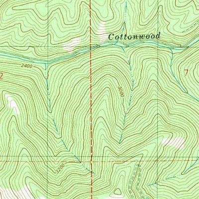 United States Geological Survey Mount Coeur D'Alene, ID (1981, 24000-Scale) digital map