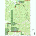 United States Geological Survey Mount Coeur D'Alene, ID (1996, 24000-Scale) digital map