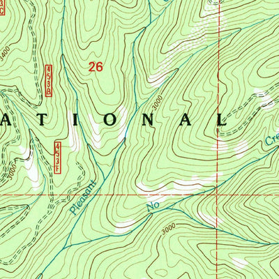 United States Geological Survey Mount Coeur D'Alene, ID (1996, 24000-Scale) digital map