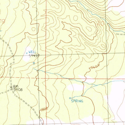 United States Geological Survey Mount Como, NV (1987, 24000-Scale) digital map