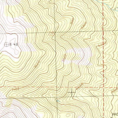 United States Geological Survey Mount Como, NV (1987, 24000-Scale) digital map