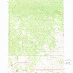 United States Geological Survey Mount Coolidge, SD (1955, 24000-Scale) digital map