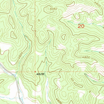 United States Geological Survey Mount Coolidge, SD (1955, 24000-Scale) digital map