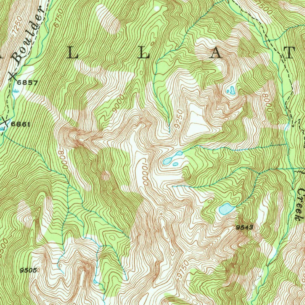 Mount Cowen, MT (1940, 62500-Scale) Map by United States Geological ...