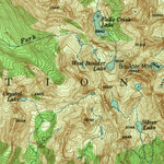 United States Geological Survey Mount Cowen, MT (1943, 62500-Scale) digital map