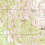 United States Geological Survey Mount Cowen, MT (1987, 24000-Scale) digital map