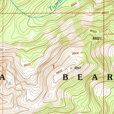 United States Geological Survey Mount Cowen, MT (2000, 24000-Scale) digital map