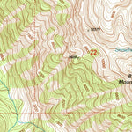 United States Geological Survey Mount Cowen, MT (2000, 24000-Scale) digital map