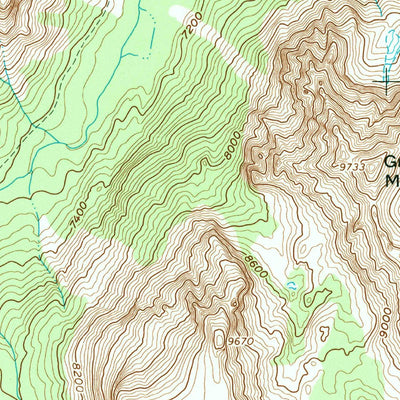 United States Geological Survey Mount Cramer, ID (1963, 24000-Scale) digital map