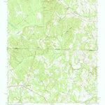 United States Geological Survey Mount Croghan, SC-NC (1970, 24000-Scale) digital map