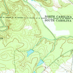 United States Geological Survey Mount Croghan, SC-NC (1970, 24000-Scale) digital map
