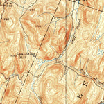 United States Geological Survey Mount Cube, NH-VT (1933, 62500-Scale) digital map