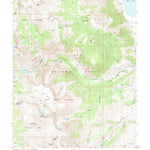 United States Geological Survey Mount Dana, CA (1988, 24000-Scale) digital map