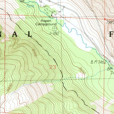 United States Geological Survey Mount Dana, CA (1988, 24000-Scale) digital map