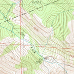 United States Geological Survey Mount Dana, CA (1988, 24000-Scale) digital map