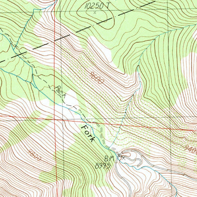 United States Geological Survey Mount Dana, CA (1988, 24000-Scale) digital map