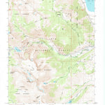 United States Geological Survey Mount Dana, CA (1992, 24000-Scale) digital map