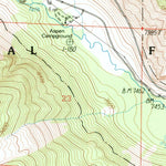 United States Geological Survey Mount Dana, CA (1992, 24000-Scale) digital map