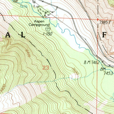 United States Geological Survey Mount Dana, CA (1992, 24000-Scale) digital map