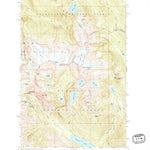 United States Geological Survey Mount Daniel, WA (1965, 24000-Scale) digital map