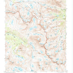 United States Geological Survey Mount Darwin, CA (1983, 24000-Scale) digital map