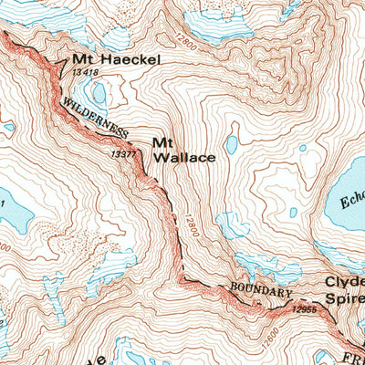 United States Geological Survey Mount Darwin, CA (1983, 24000-Scale) digital map