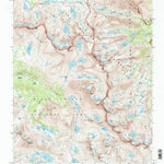 United States Geological Survey Mount Darwin, CA (1994, 24000-Scale) digital map