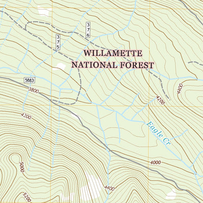 United States Geological Survey Mount David Douglas, OR (2020, 24000-Scale) digital map