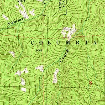 United States Geological Survey Mount Defiance, OR-WA (1979, 24000-Scale) digital map