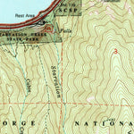 United States Geological Survey Mount Defiance, OR-WA (1994, 24000-Scale) digital map