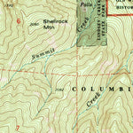 United States Geological Survey Mount Defiance, OR-WA (1994, 24000-Scale) digital map