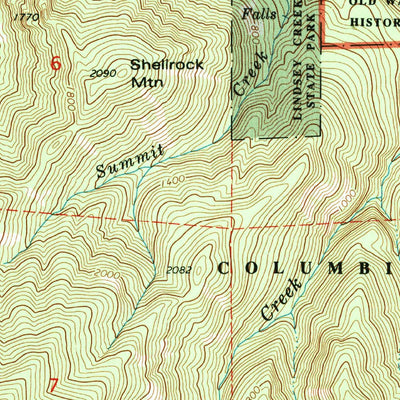 United States Geological Survey Mount Defiance, OR-WA (1994, 24000-Scale) digital map