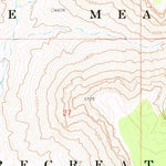 United States Geological Survey Mount Dellenbaugh, AZ (1971, 24000-Scale) digital map