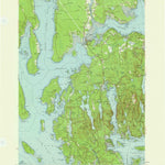 United States Geological Survey Mount Desert, ME (1956, 62500-Scale) digital map