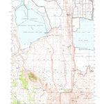 United States Geological Survey Mount Dome, CA-OR (1950, 62500-Scale) digital map