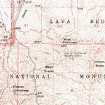 United States Geological Survey Mount Dome, CA-OR (1950, 62500-Scale) digital map