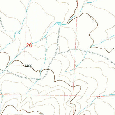 United States Geological Survey Mount Dora, NM (1972, 24000-Scale) digital map