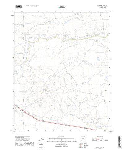 United States Geological Survey Mount Dora, NM (2023, 24000-Scale) digital map