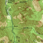 United States Geological Survey Mount Douglas, MT (1943, 62500-Scale) digital map