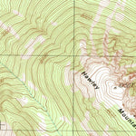 United States Geological Survey Mount Douglas, MT (1987, 24000-Scale) digital map