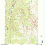 United States Geological Survey Mount Douglas, MT (2000, 24000-Scale) digital map