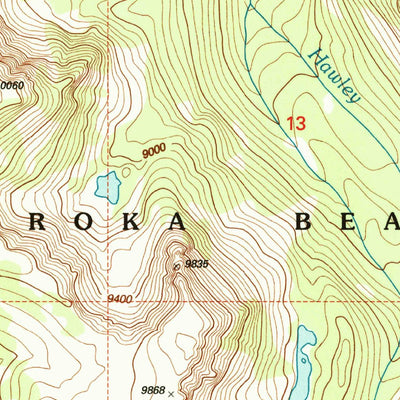 United States Geological Survey Mount Douglas, MT (2000, 24000-Scale) digital map