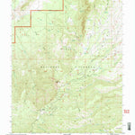 United States Geological Survey Mount Dutton, UT (2002, 24000-Scale) digital map