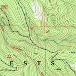 United States Geological Survey Mount Eddy, CA (1998, 24000-Scale) digital map