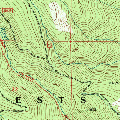 United States Geological Survey Mount Eddy, CA (1998, 24000-Scale) digital map